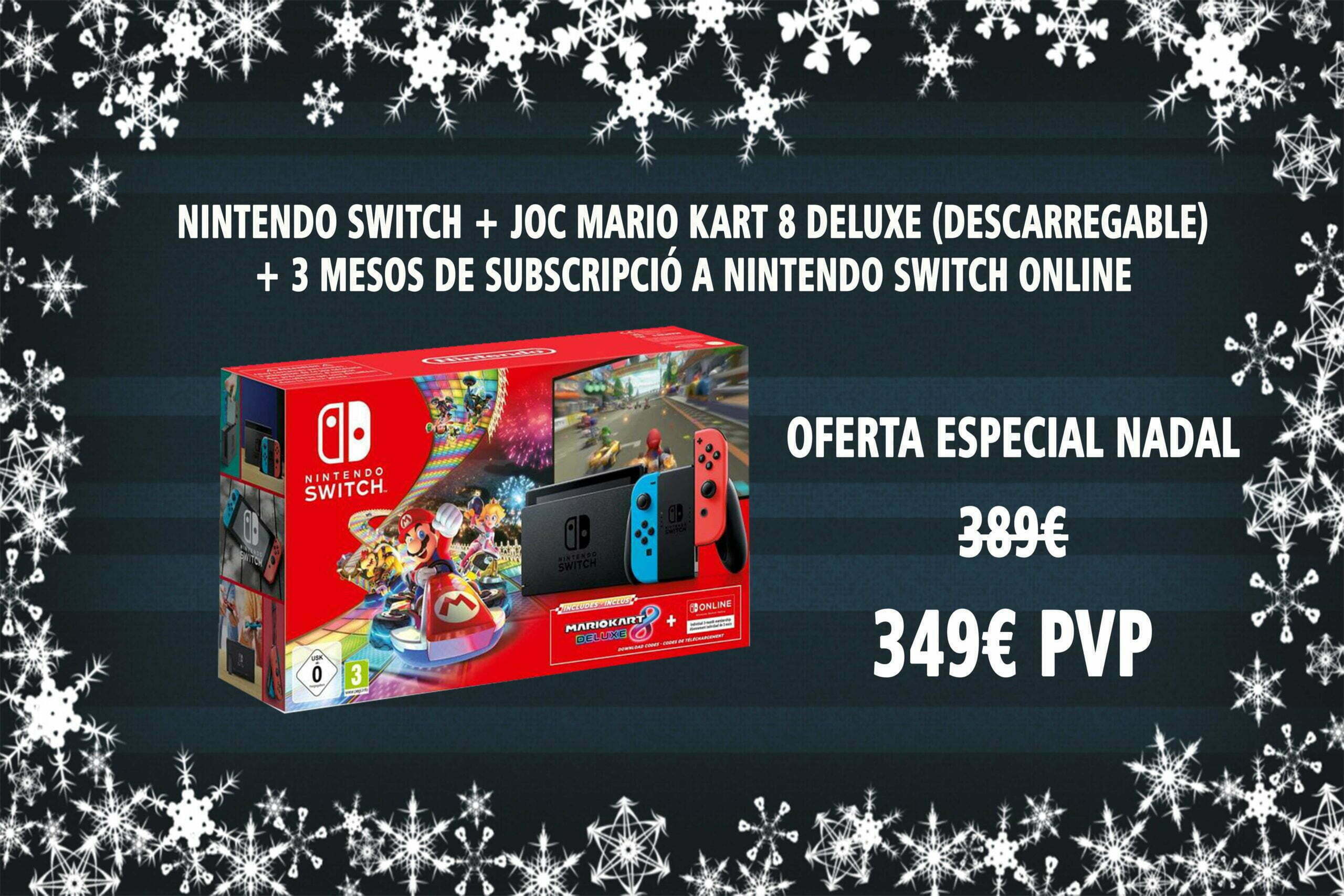 Oferta Nintendo Switch Mario Kart 8 Deluxe Switch Online